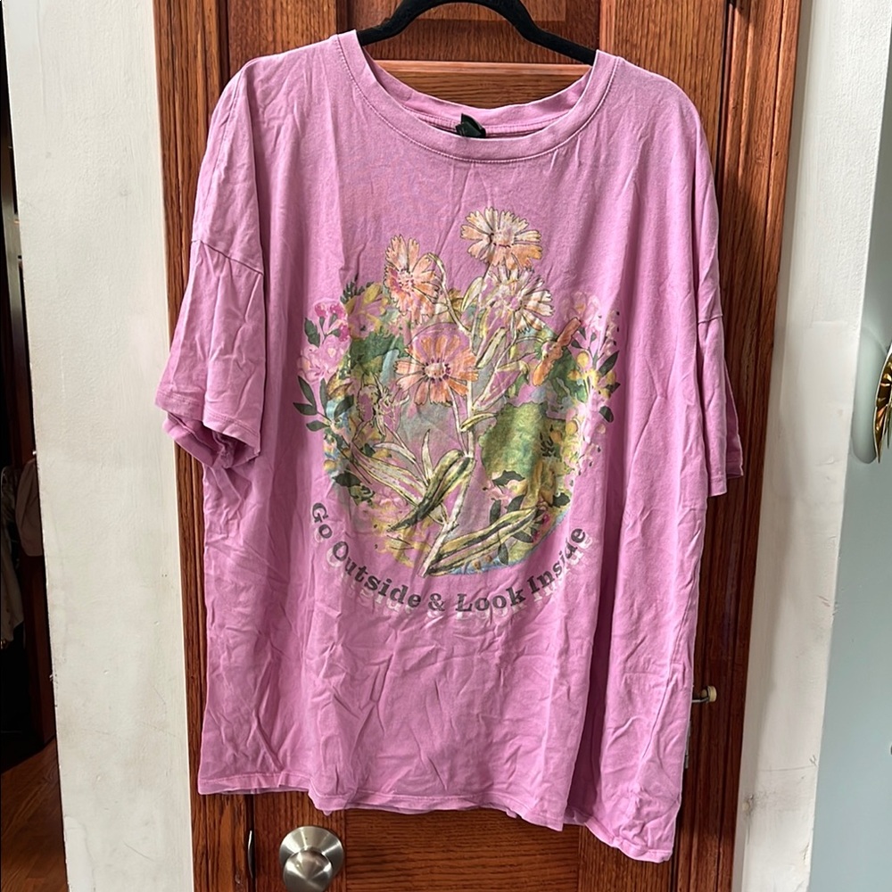 Pink Graphic T-Shirt